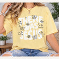 There Was Jesus Comfort Colors Tee, In the Waiting In the Healing Christian Shirt for Women, Retro Butterfly Faith Tee