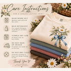 I Sought the Lord and He Heard and He Answered Wildflower Comfort Colors Tee, Psalm 34:4 Christian Shirt for Women